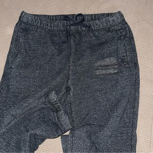 Roots sweatpants dark salt&peper